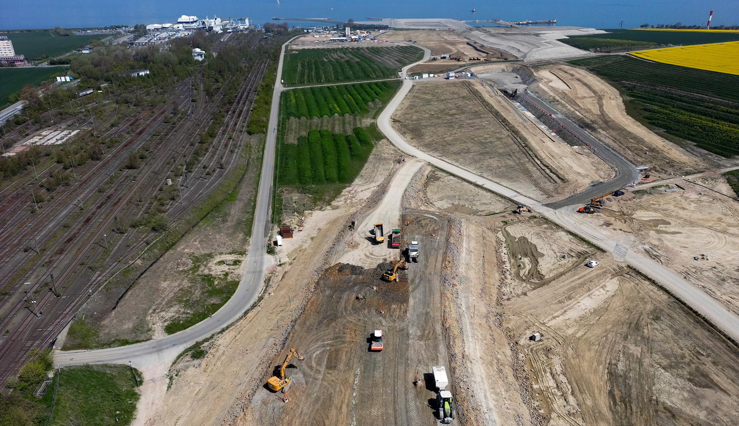 drones in infrastructure and highways construction