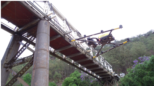 drones in railways infrastructure inspections