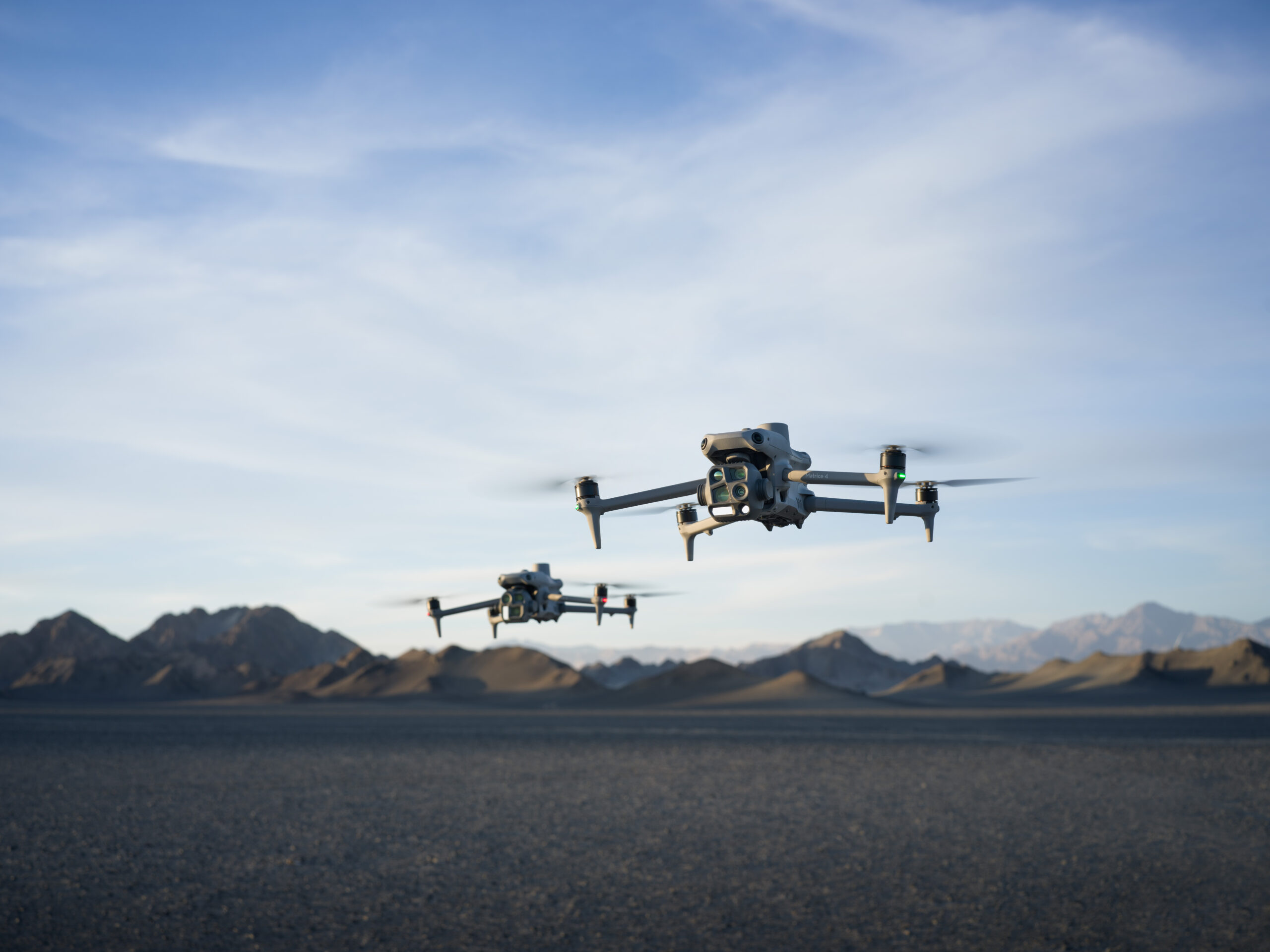 DJI Matrice Flying
